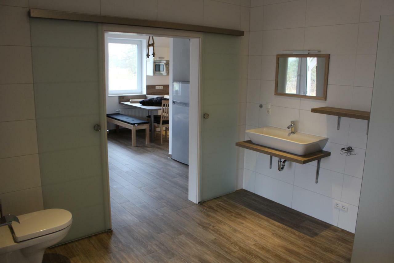 Ferienhaus Hof Beel Oberlangen Bagian luar foto
